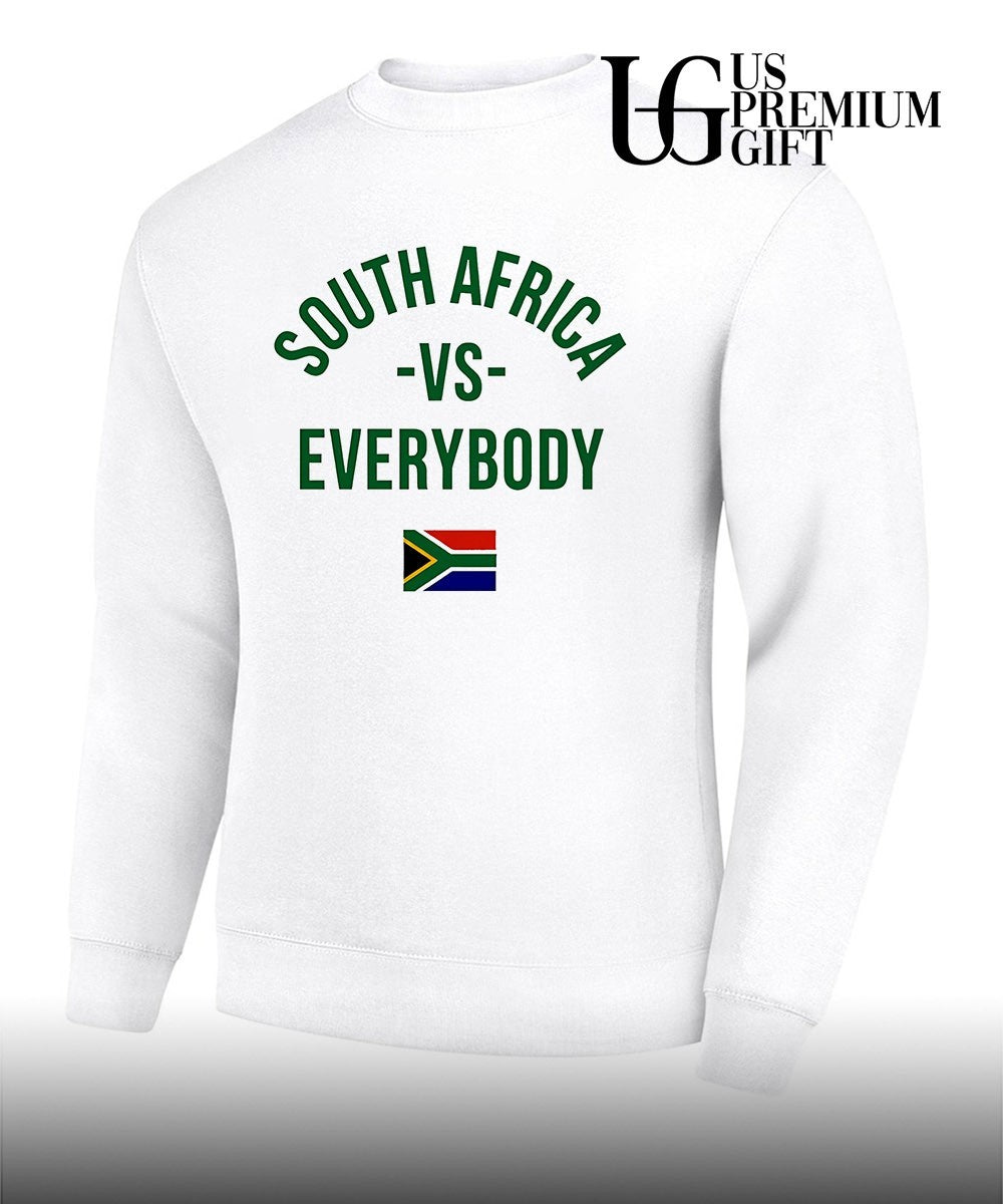 South Africa vs Everybody Patriotic flag shirt