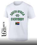 South Africa vs Everybody Patriotic flag shirt