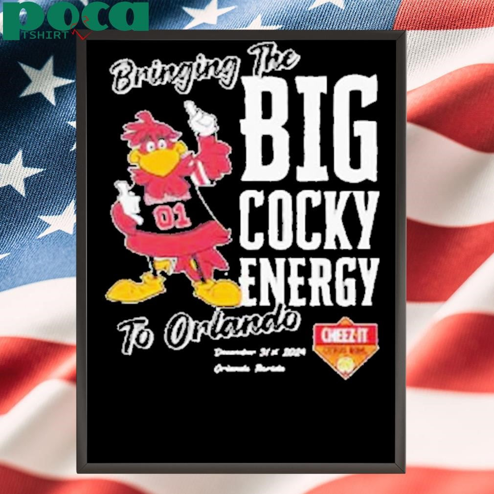South Carolina Gamecocks Big Cocky Energy 2024 Citrus Bowl Champions Shirt