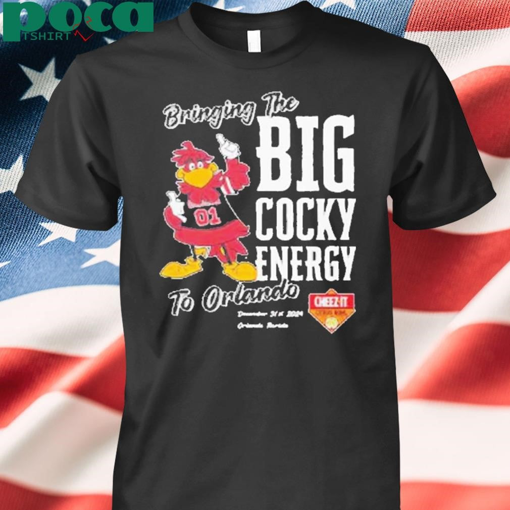 South Carolina Gamecocks Big Cocky Energy 2024 Citrus Bowl Champions Shirt