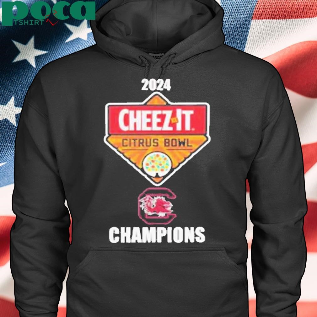 South Carolina Gamecocks Football 2024 Citrus Bowl Champions Logo Shirt