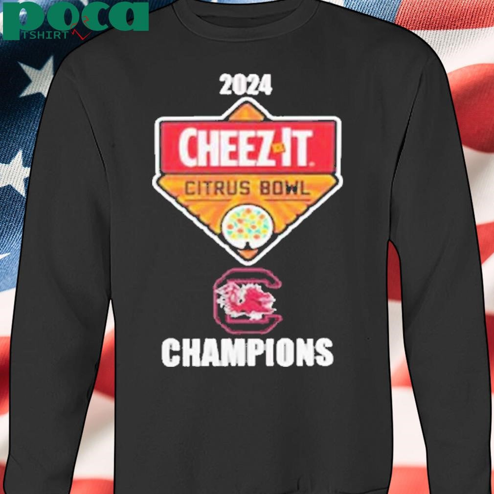 South Carolina Gamecocks Football 2024 Citrus Bowl Champions Logo Shirt