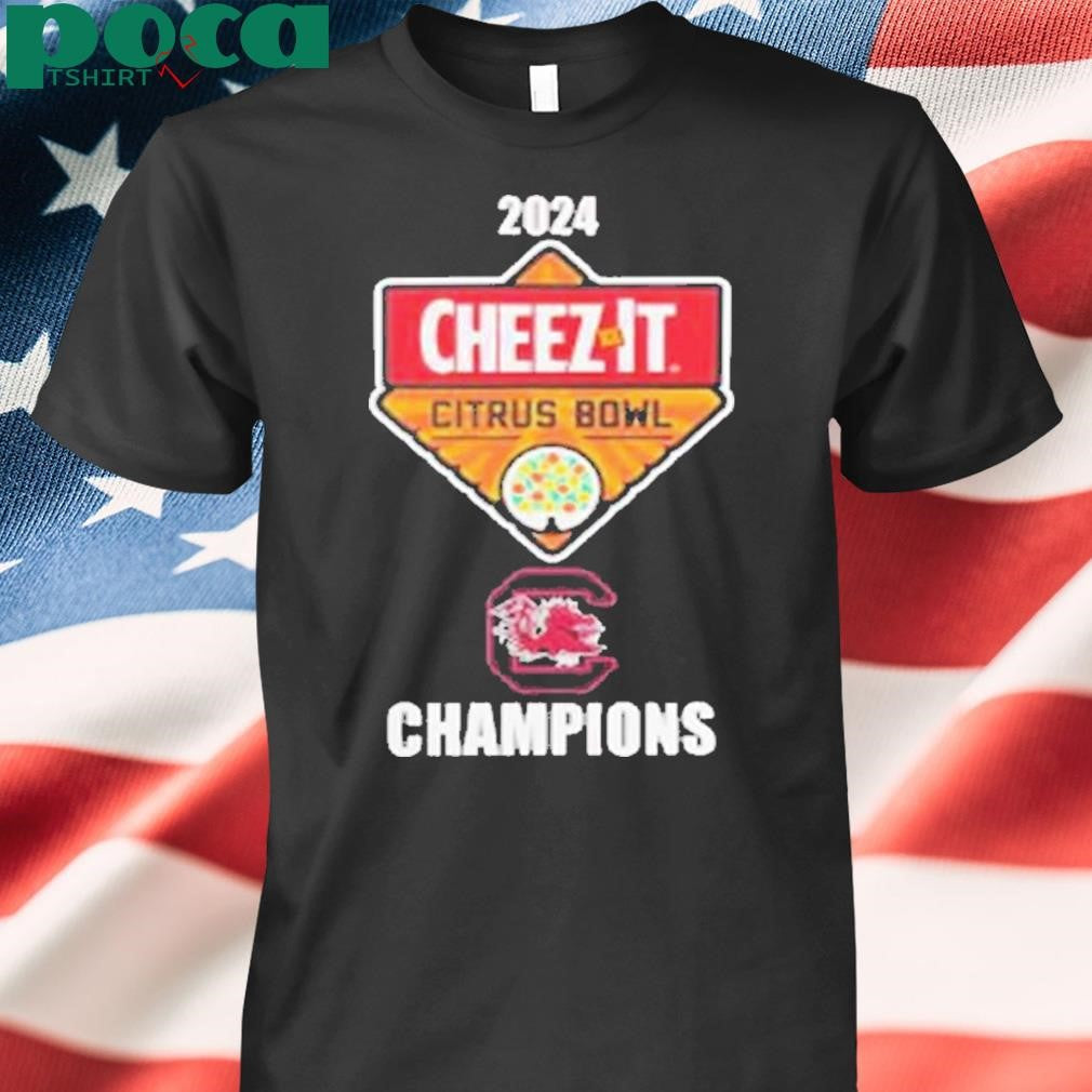 South Carolina Gamecocks Football 2024 Citrus Bowl Champions Logo Shirt