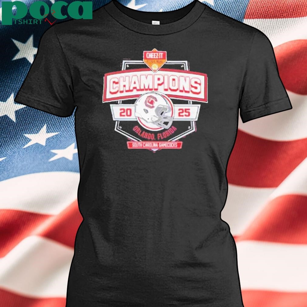 South Carolina Gamecocks Football 2025 Cheez-It Citrus Bowl Champions Orlando Florida Shirt