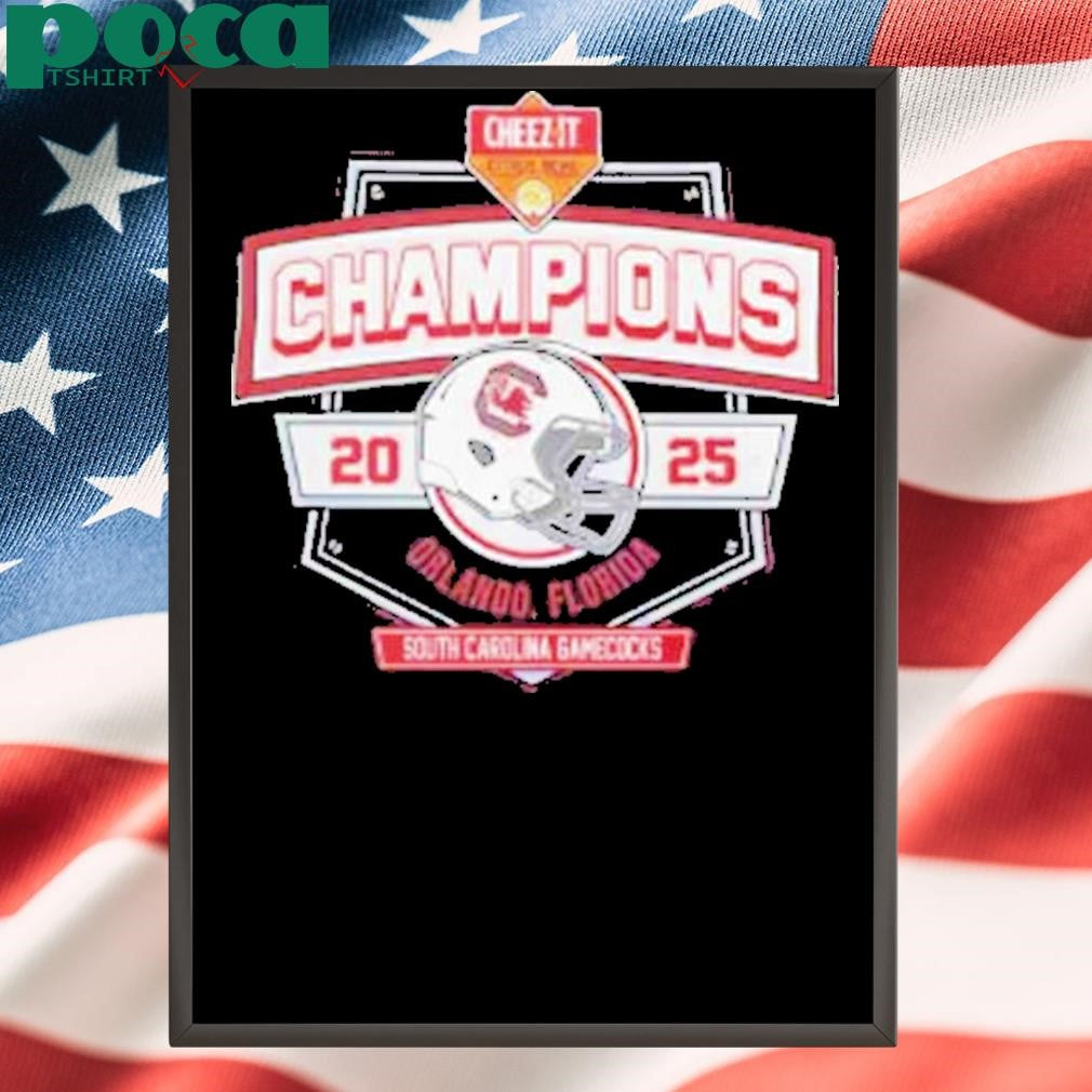 South Carolina Gamecocks Football 2025 Cheez-It Citrus Bowl Champions Orlando Florida Shirt