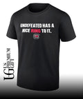 South Carolina Gamecocks Undefeated Has A Nice Ring To It shirt
