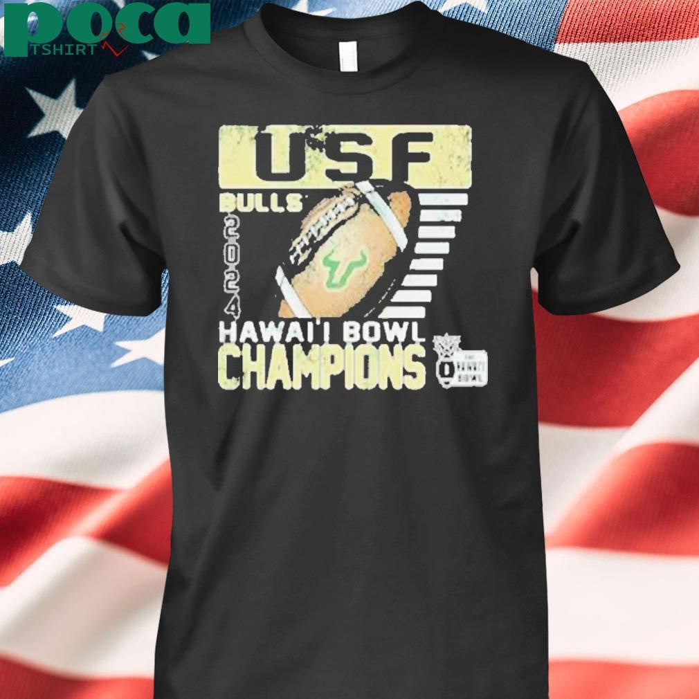 South Florida Bulls 2024 Hawaii Bowl Champions Shirt