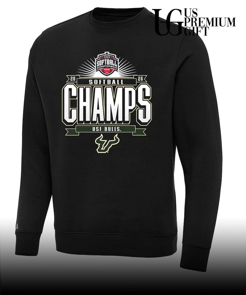 South Florida Bulls 2026 American Conference Softball Tournament Champions T-shirt