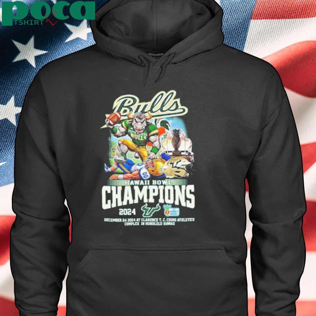 South Florida Bulls Hawaii Bowl Champions 2024 T Shirt
