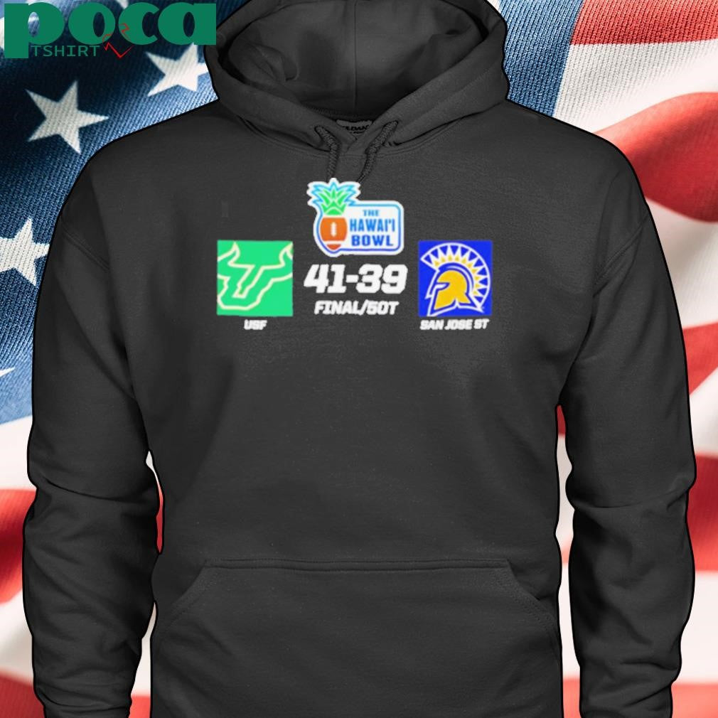 South Florida Bulls Wins The Hawaii Bowl 41 39 score 2D T shirt