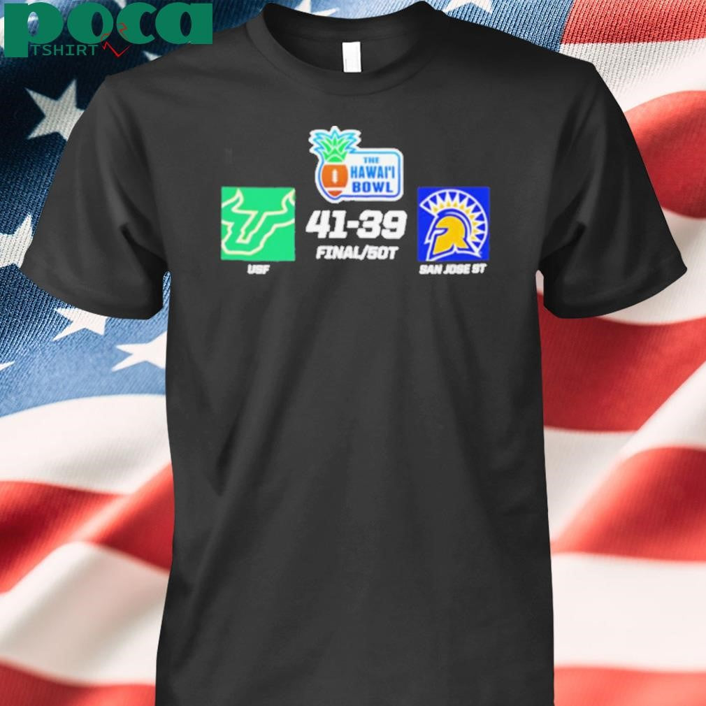 South Florida Bulls Wins The Hawaii Bowl 41 39 score 2D T shirt