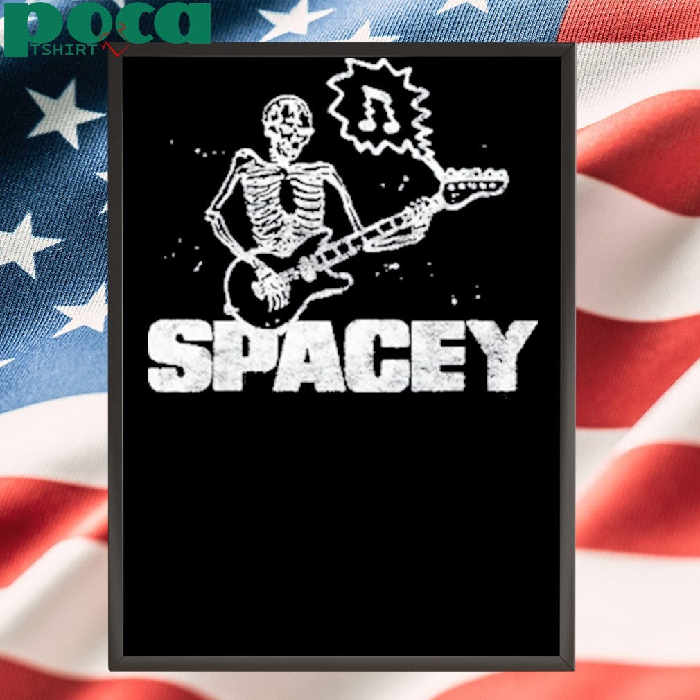 Spacey Jane Skull Green shirt