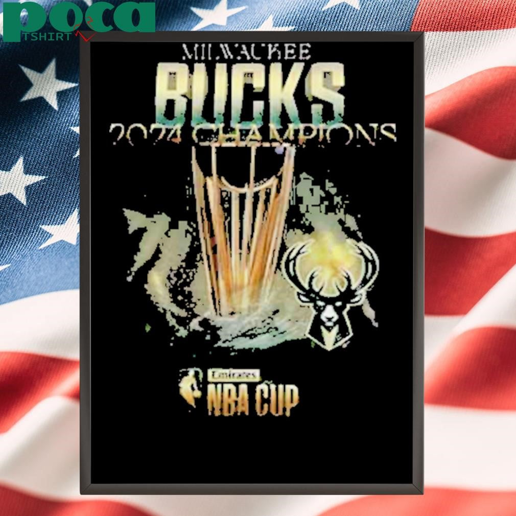 Special Edition Milwaukee Bucks Champions Nba Cup Shirt
