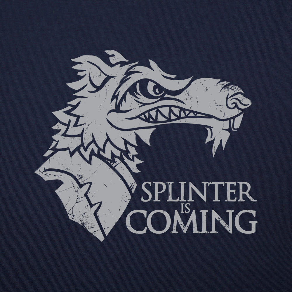 Splinter Is Coming Rat Sensei Wolf Crest Parody