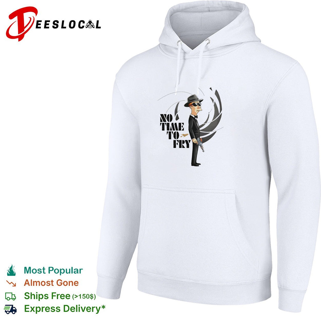 Spy holding fish no time to fry shirt