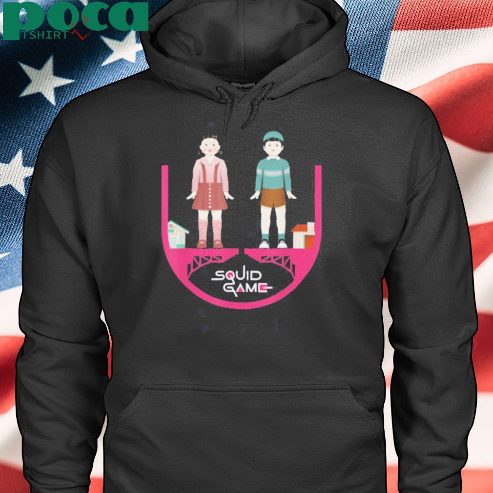 Squid Game Season 3 Young hee & Chul su Standing Over Bridge shirt
