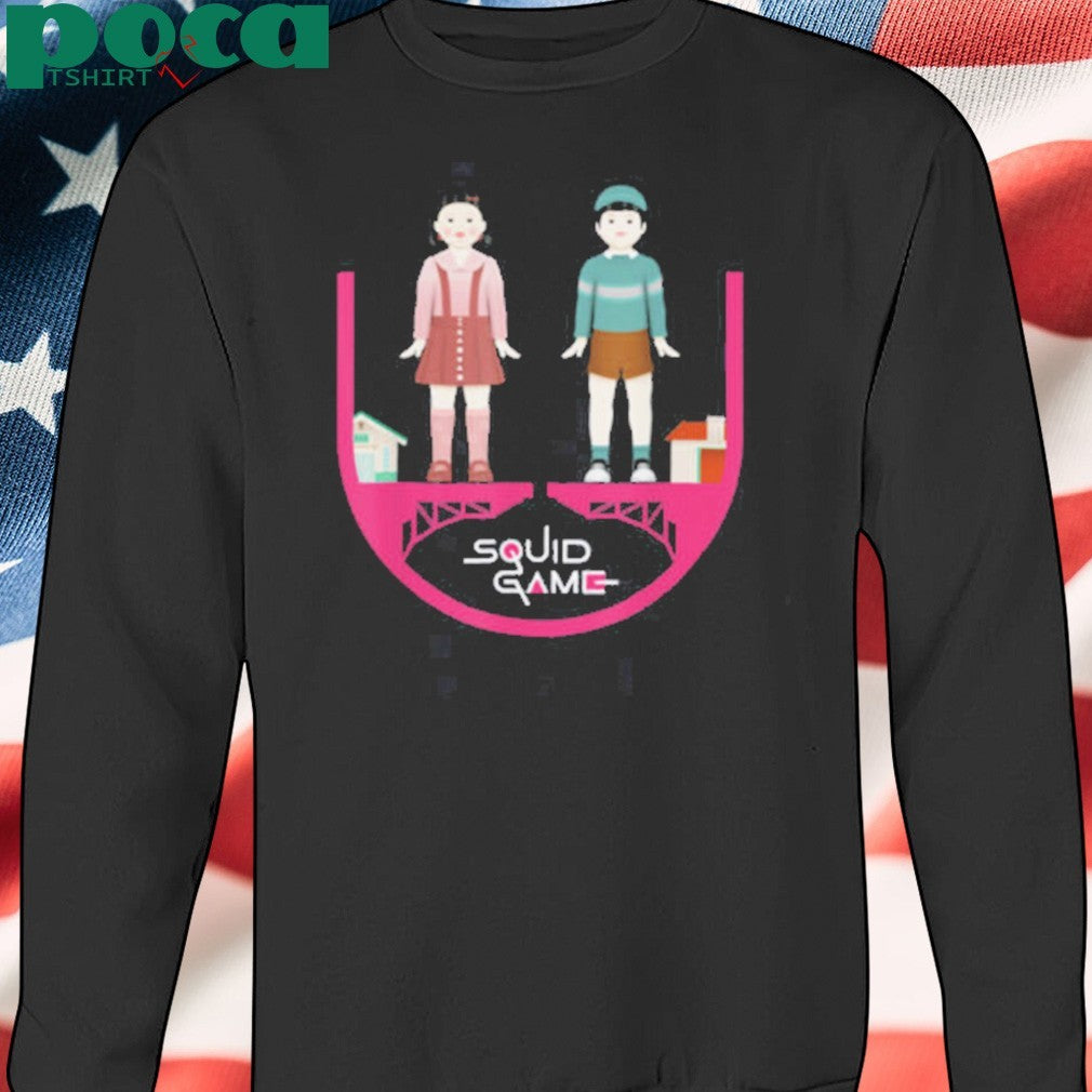 Squid Game Season 3 Young hee & Chul su Standing Over Bridge shirt