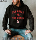 St. John’s Red Storm Johnnies vs the World 2026 logo shirt