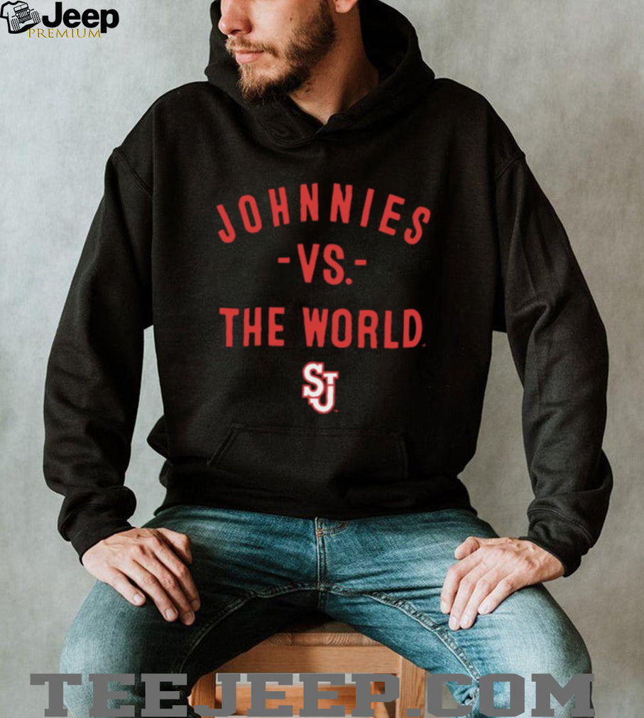 St. John’s Red Storm Johnnies vs the World 2026 logo shirt