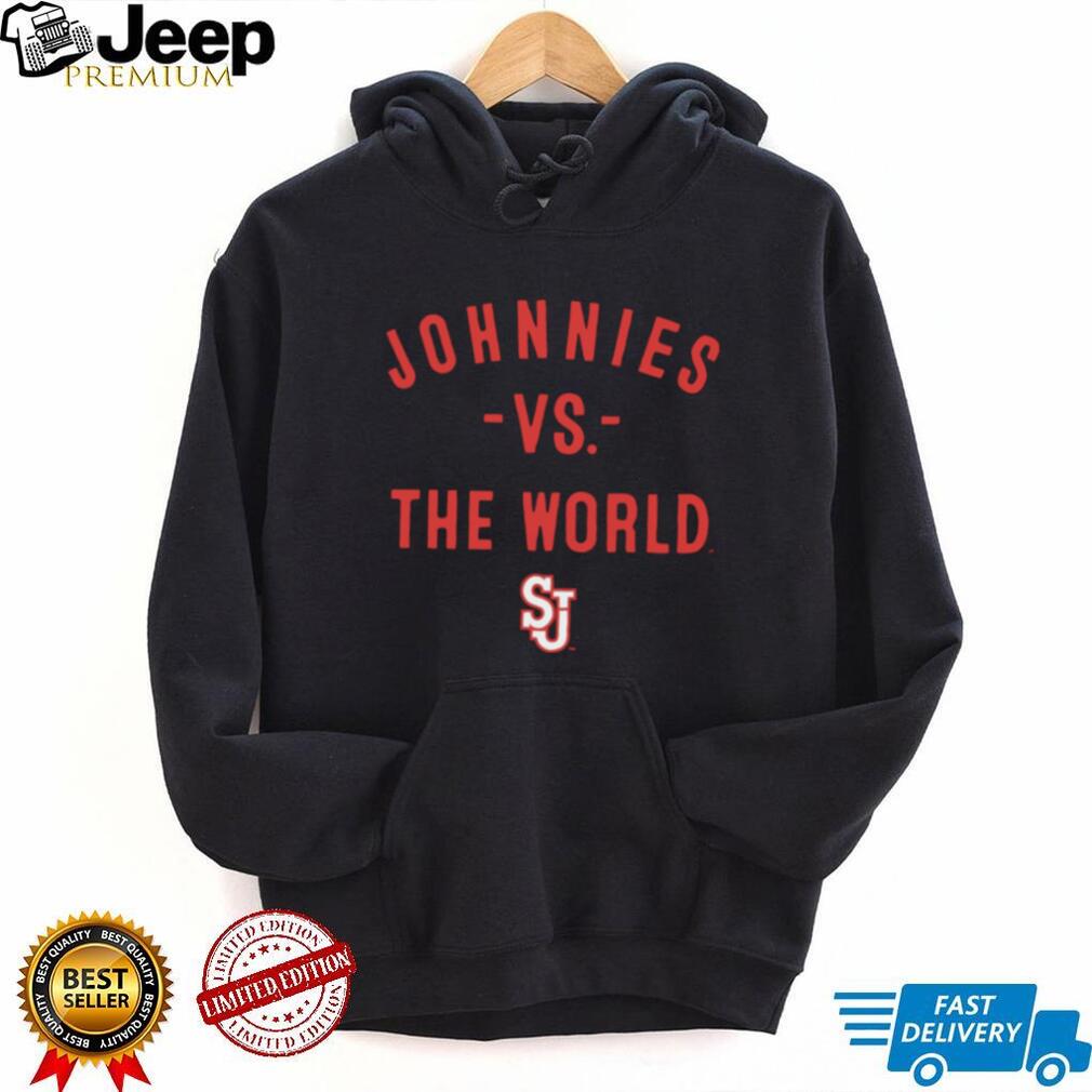 St. John’s Red Storm Johnnies vs the World 2026 logo shirt