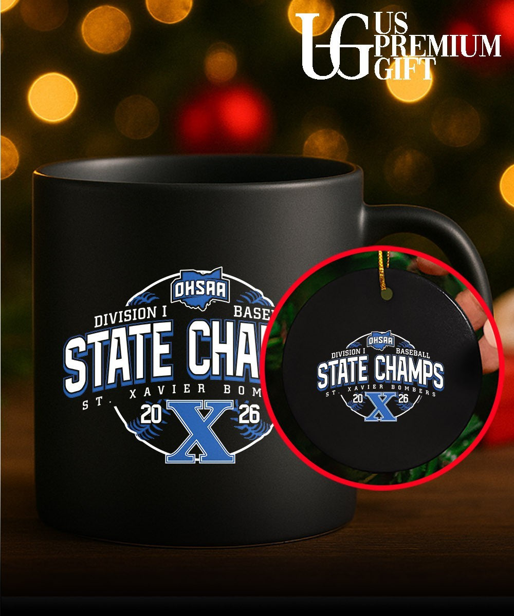 St. Xavier Bombers OHSAA Baseball D1 State Champions 2026 shirt
