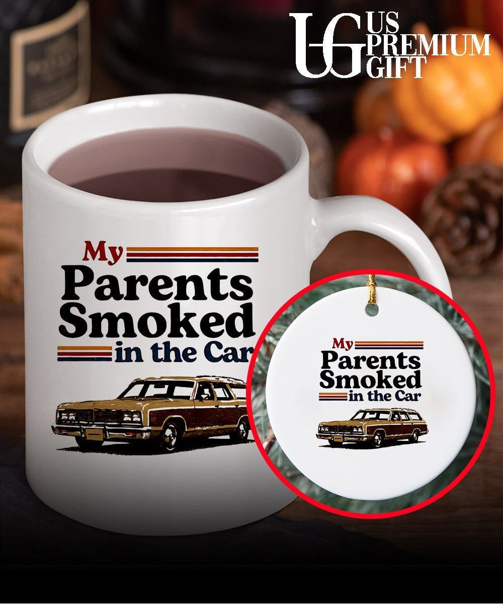 Station Wagon 1970s Nostalgia My Parents Smoked in the Car Retro shirt