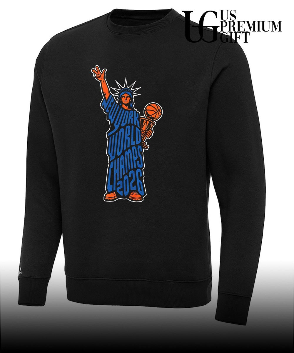 Statue of Liberty New York basketball world Champs 2026 T-shirt