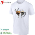 Stay creepy pumpkin skull shirt