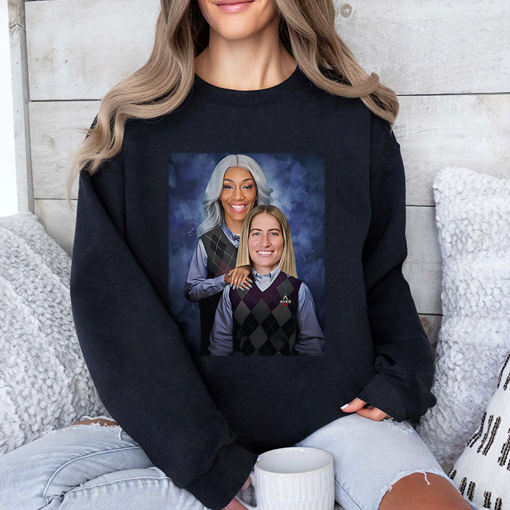 Step Sisters A’ja Wilson And Kate Martin T Shirt