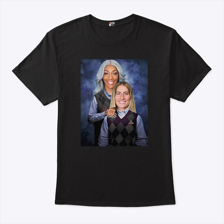 Step Sisters A’ja Wilson And Kate Martin T Shirt