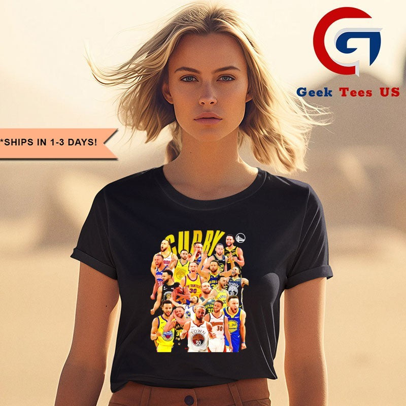 Stephen Curry Warriors 17 Seasons In Golden State shirt