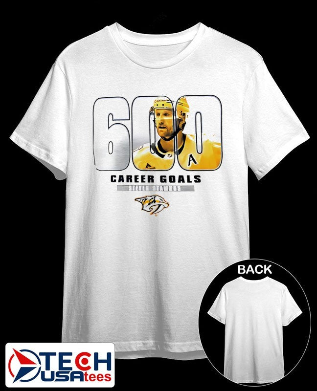 Steven Stamkos Nashville Predators 600th Career Goal shirt