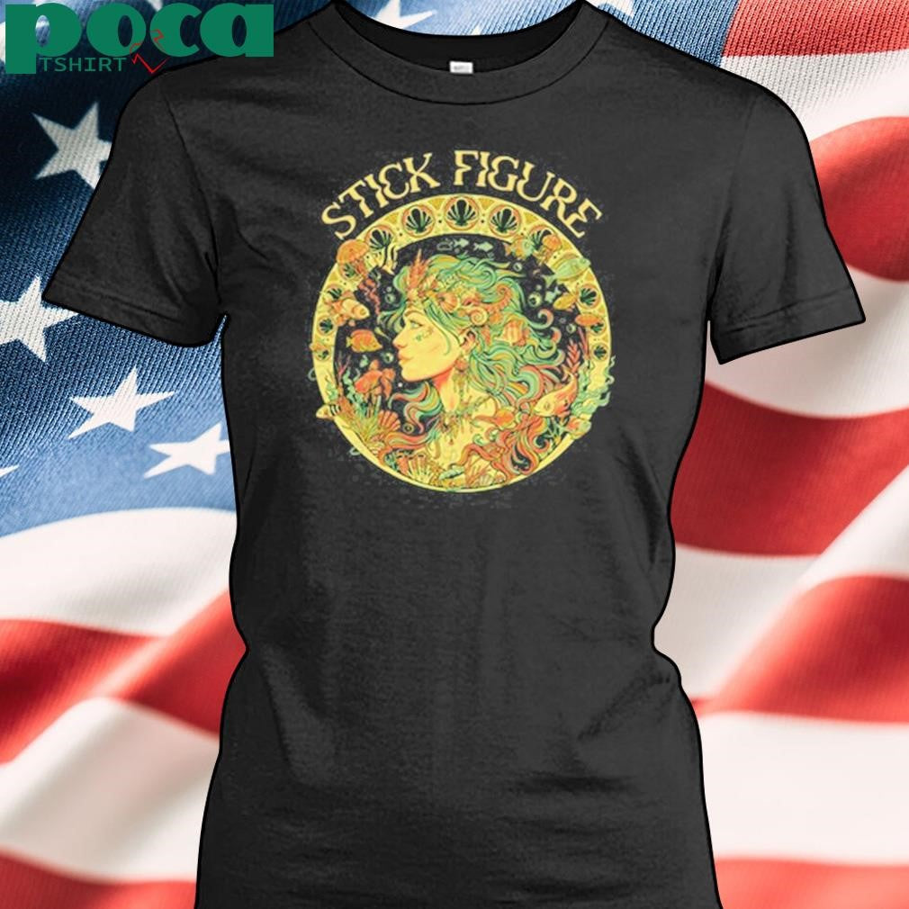 Stick Figure Mystic Goddess T-Shirt