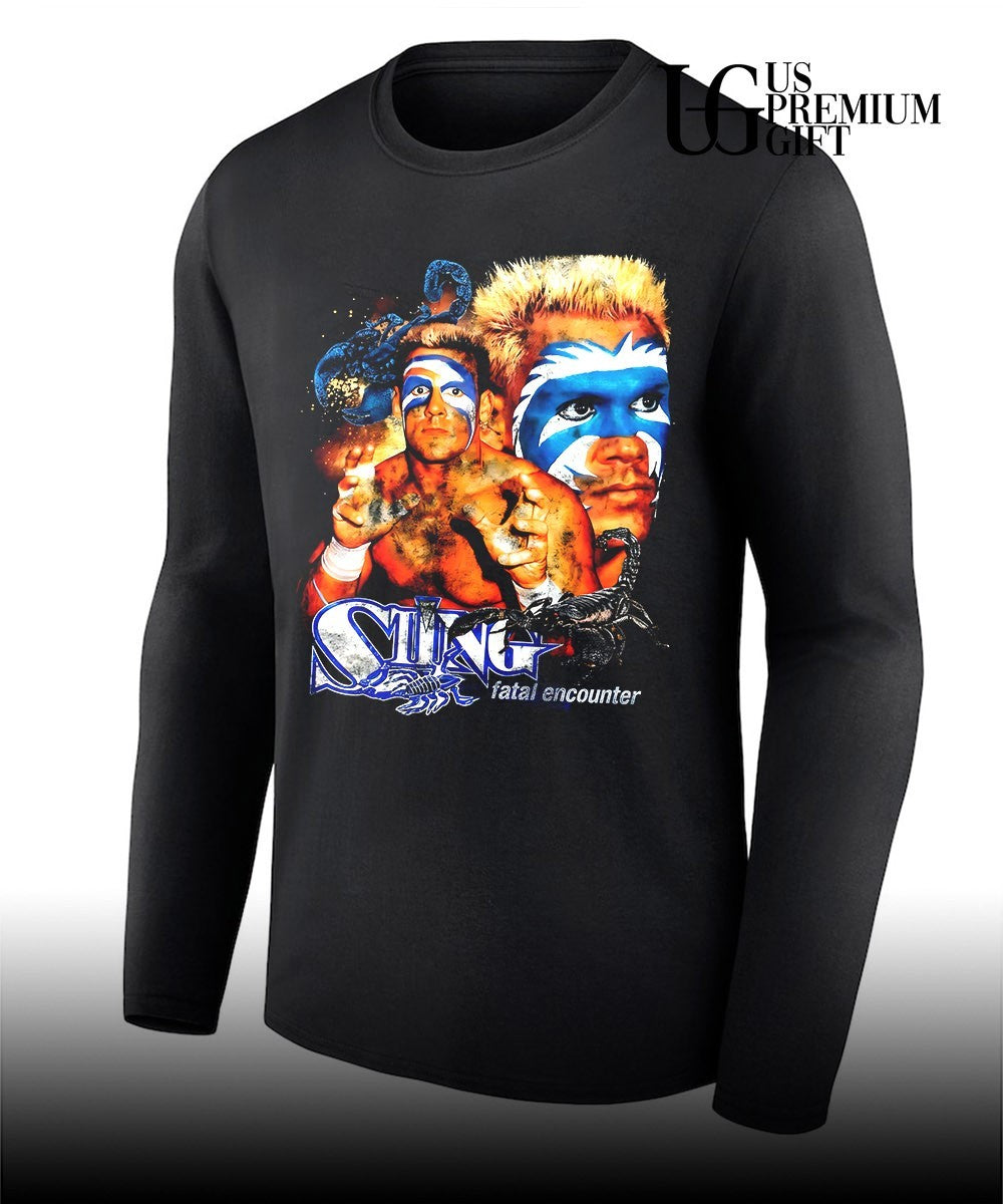 Sting WCW Pro Wrestling Fatal Encounter shirt