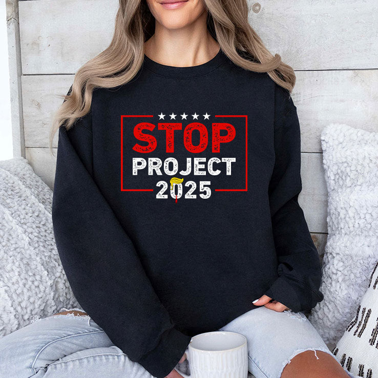 Stop Project 2025 Anti Trump Shirt