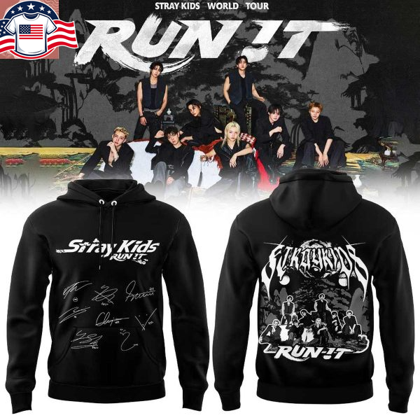 Stray Kids Run It World Tour 2026 Signature T-Shirt