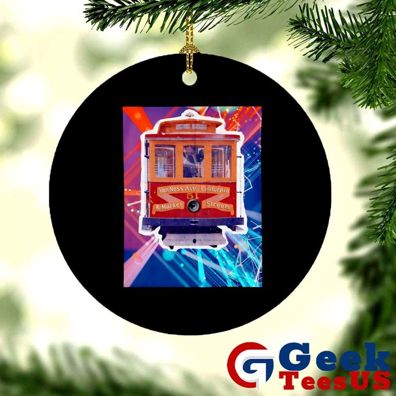 Streetcar design graphic shirt