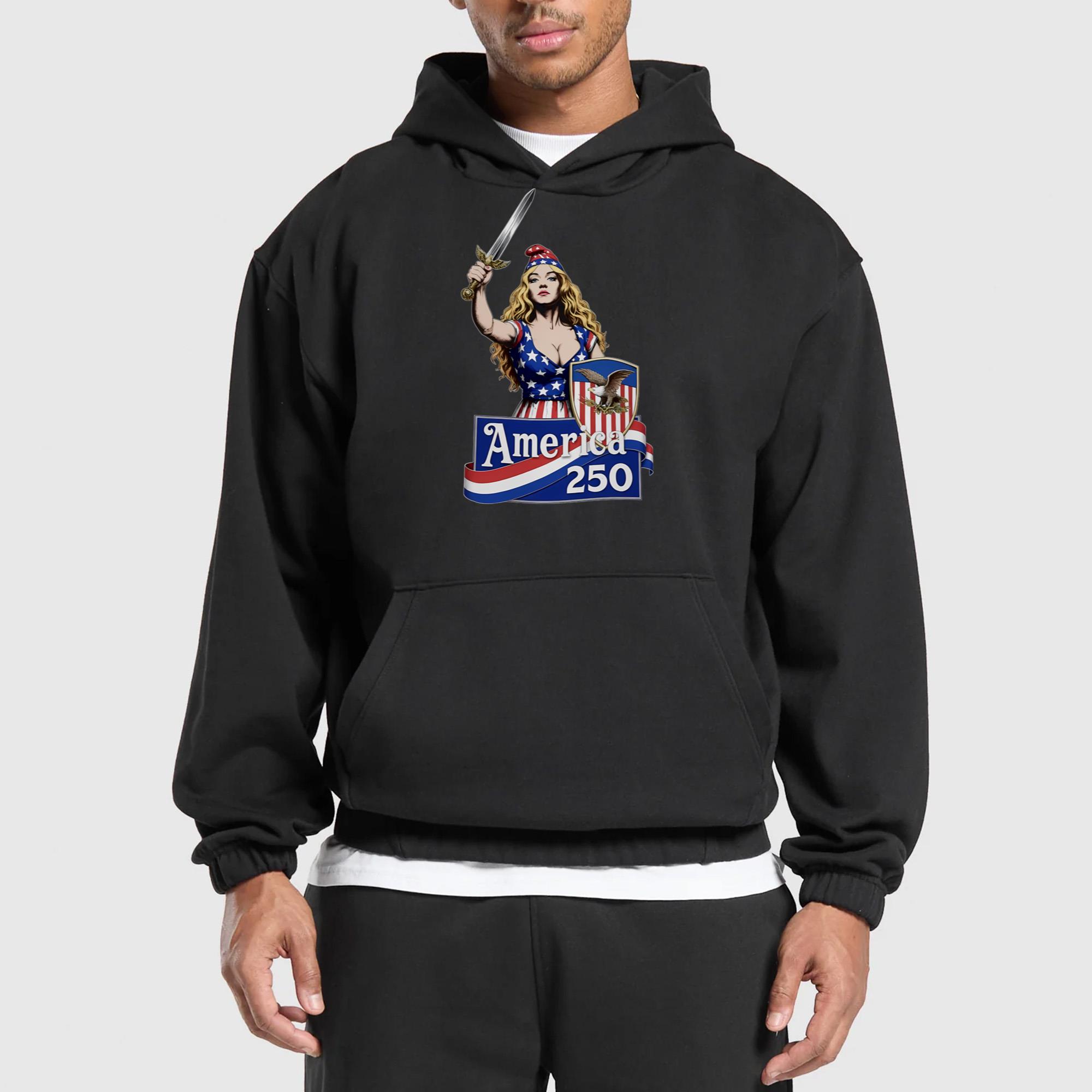 Strong Woman America 250 4th Of July Shirt