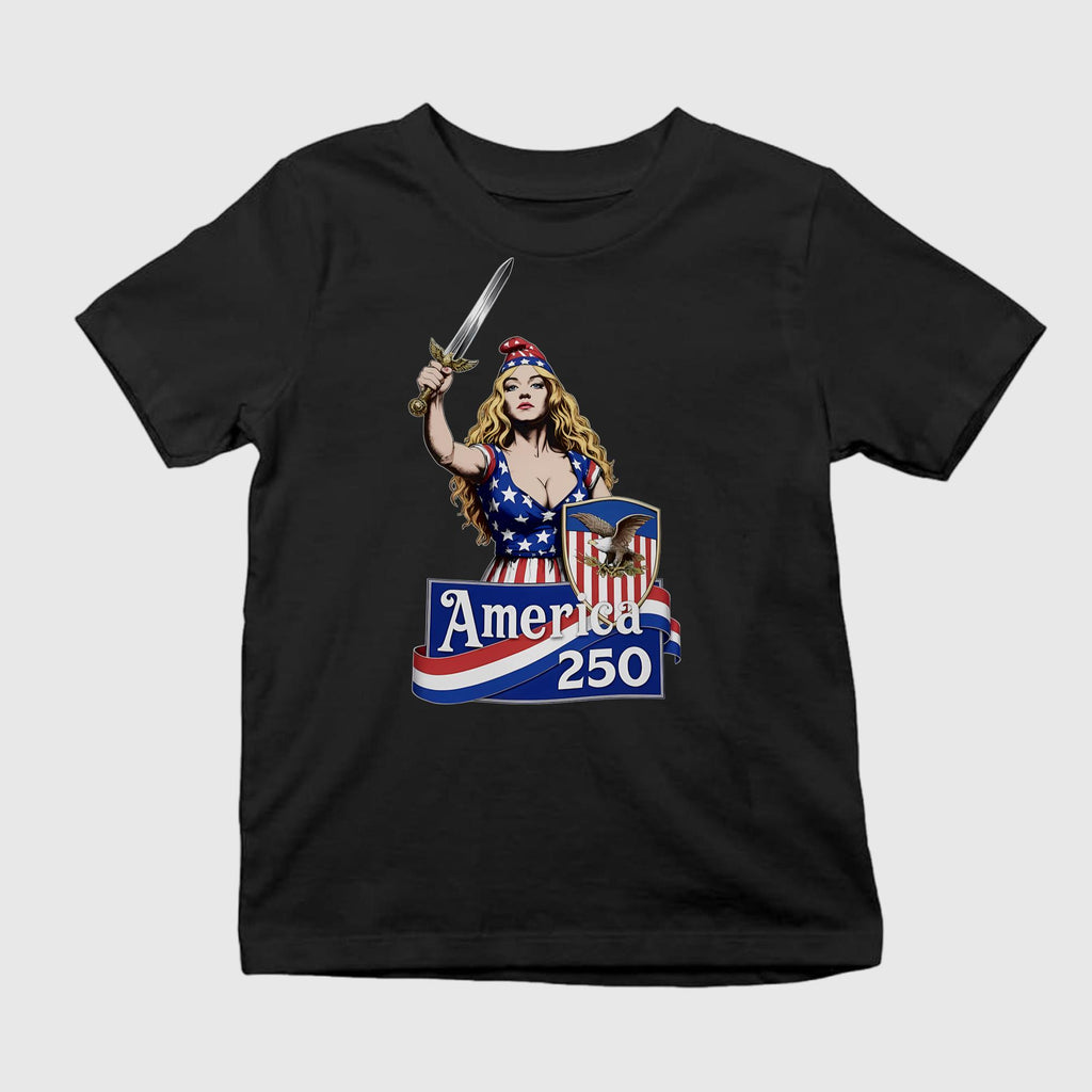 Strong Woman America 250 4th Of July Shirt