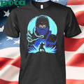 Sub Zero Mortal Kombat Blue Ninja Fighter Shirt