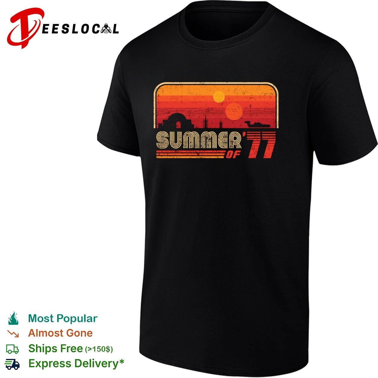 Summer of 1977 vintage shirt