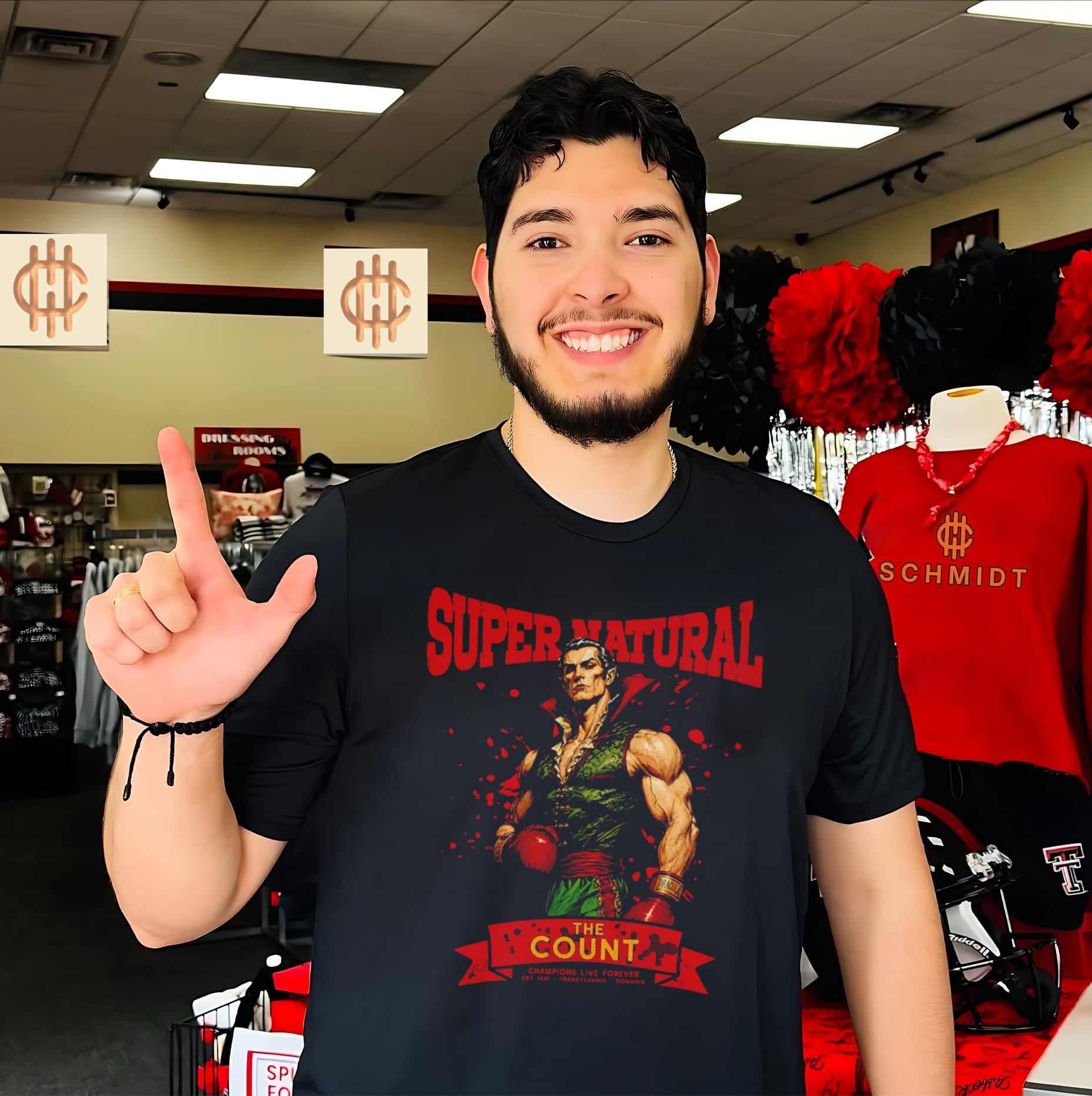 Super Natural The Count Dracula Boxing Champion shirt