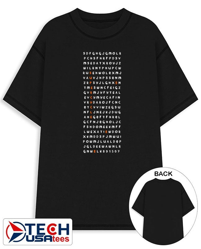 Supercycle Matrix Alphabet shirt