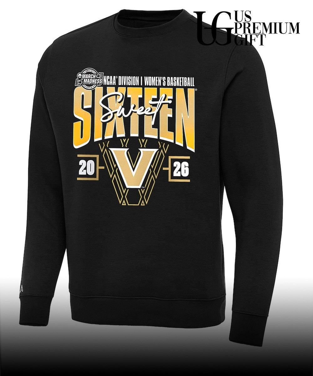 Sweet Sixteen Vanderbilt Commodores 2026 NCAA Women’s Basketball Tournament March Madness shirt