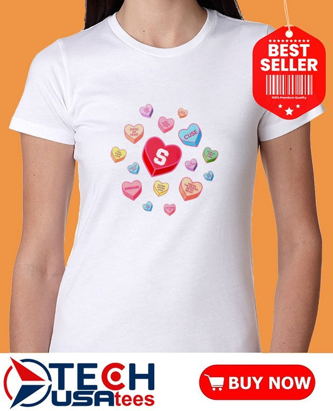 Syracuse Orange Sweet Talk Valentine’s Day shirt