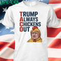 TACO Trump Always Chickens Out Shirt