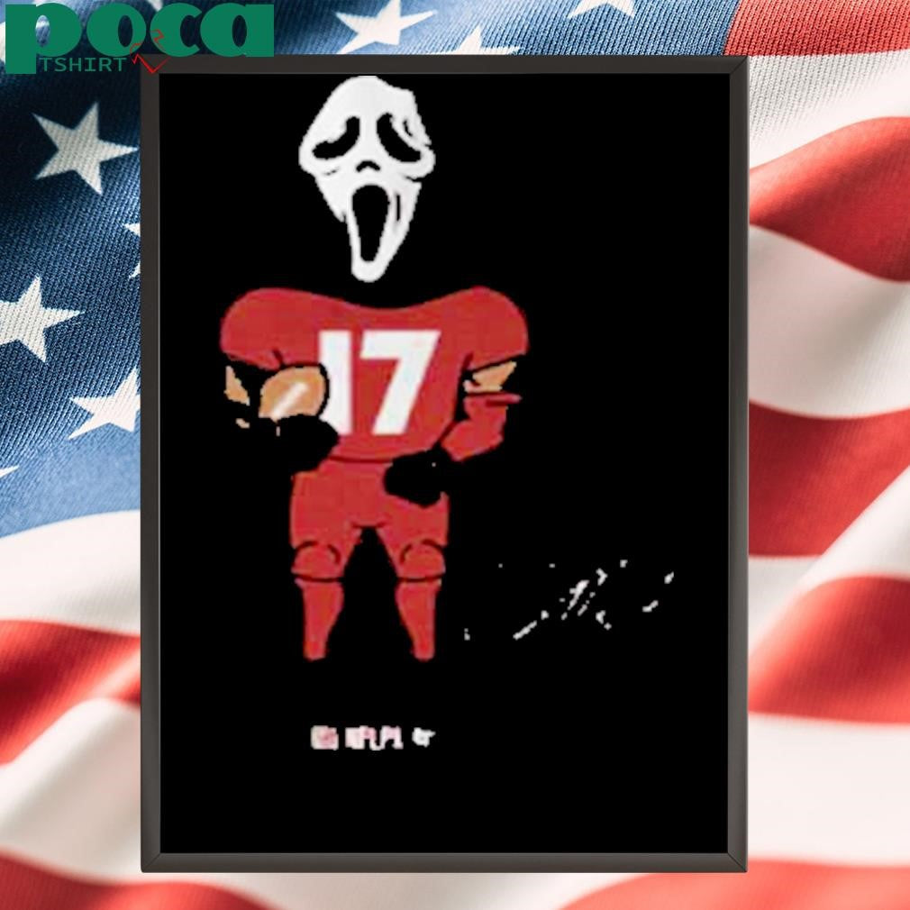 TERRY MCLAURIN SCARY TERRY MASK SHIRT