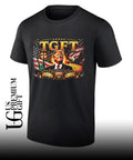 TGFT Trump Portrait American Flag Patriotic shirt