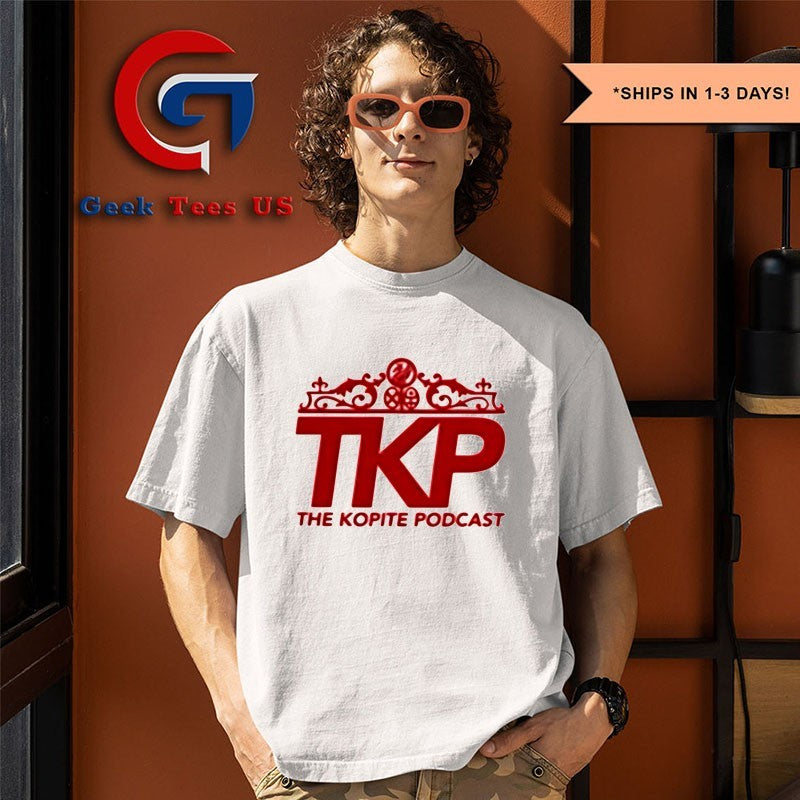 TKP the kopite podcast logo shirt