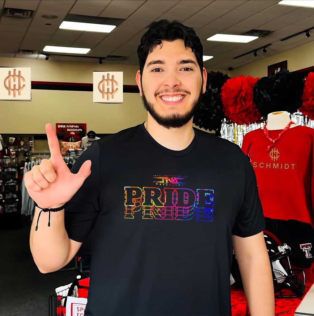 TNA Wrestling Pride 2026 LGBTQ shirt